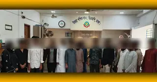 উত্তরায় পুলিশের অভিযানে বিভিন্ন অপরাধে জড়িত ২২জন গ্রেপ্তার